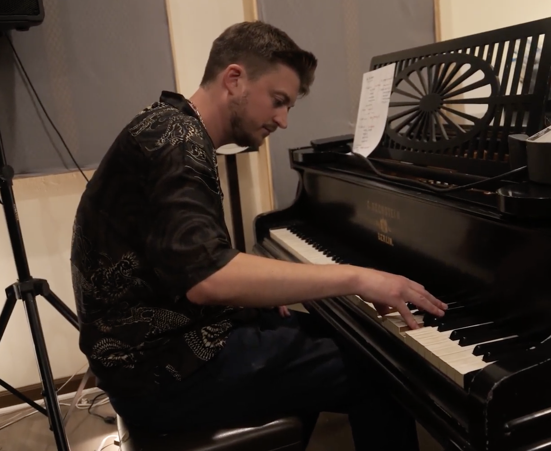 Cole Castorina Playing Piano
